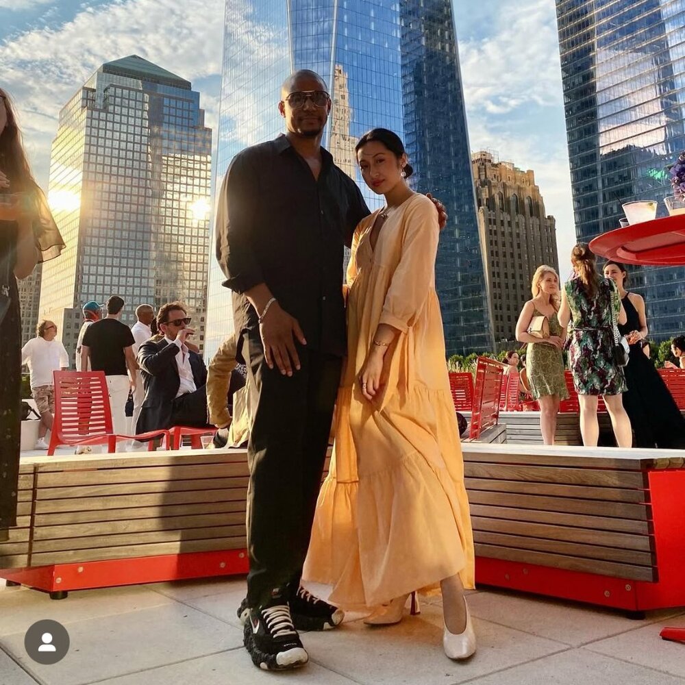 Orange Maxi Dress, Size S